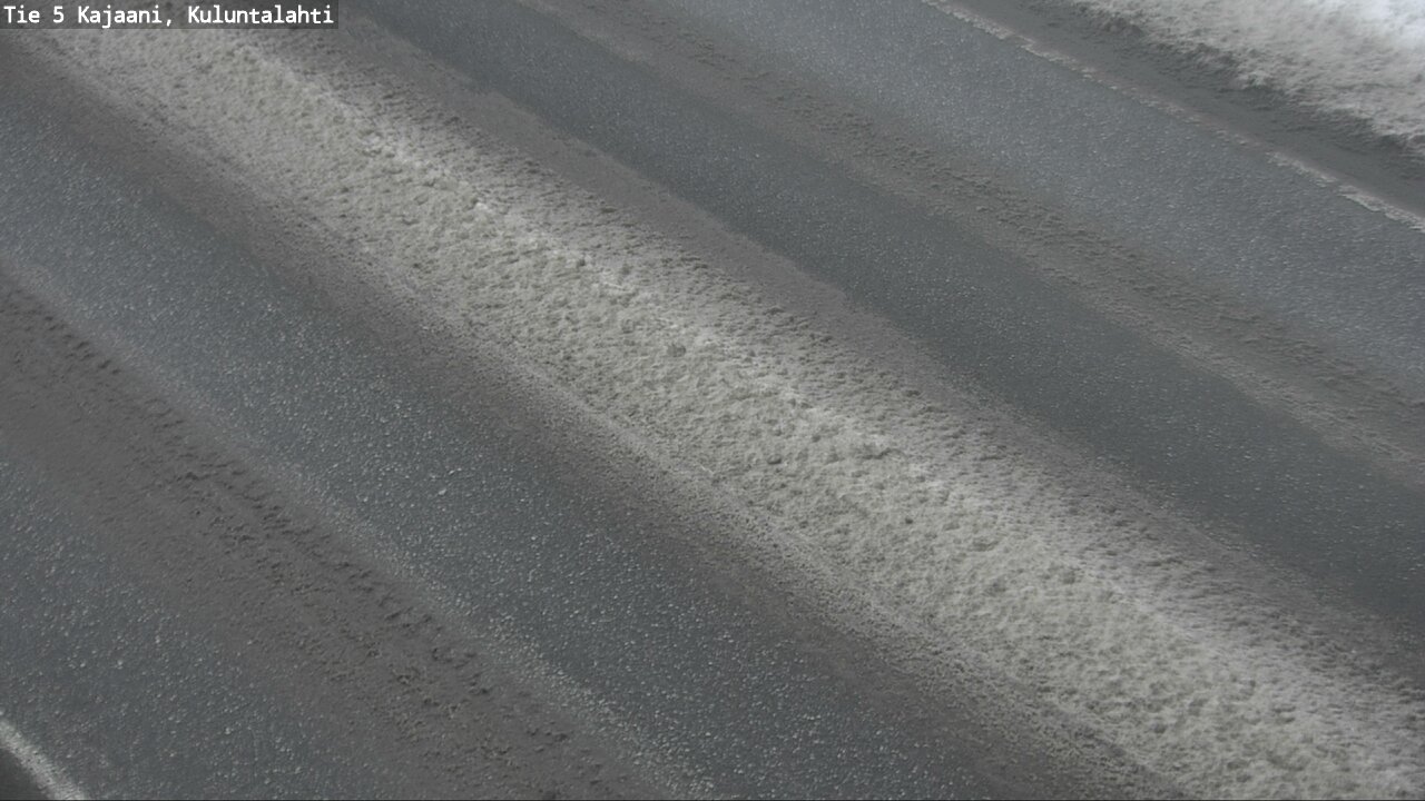 Weather Camera Image Väg 5 Kajaani, Kuluntalahti, Kajaani, Kainuu