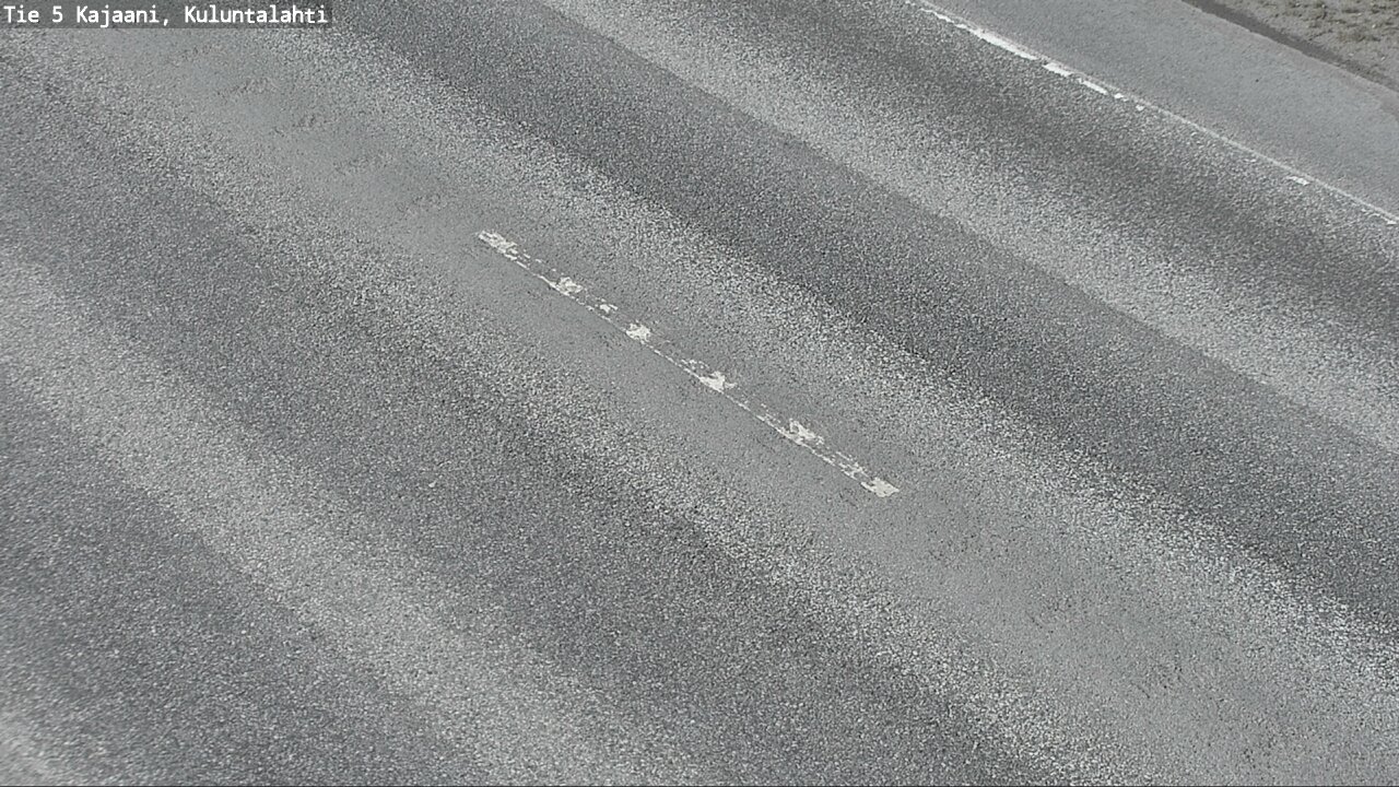 Weather Camera Image Väg 5 Kajaani, Kuluntalahti, Kajaani, Kainuu