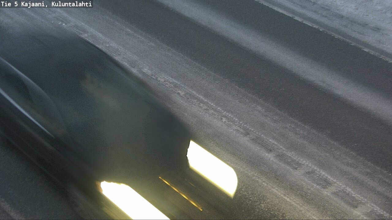 Weather Camera Image Väg 5 Kajaani, Kuluntalahti, Kajaani, Kainuu