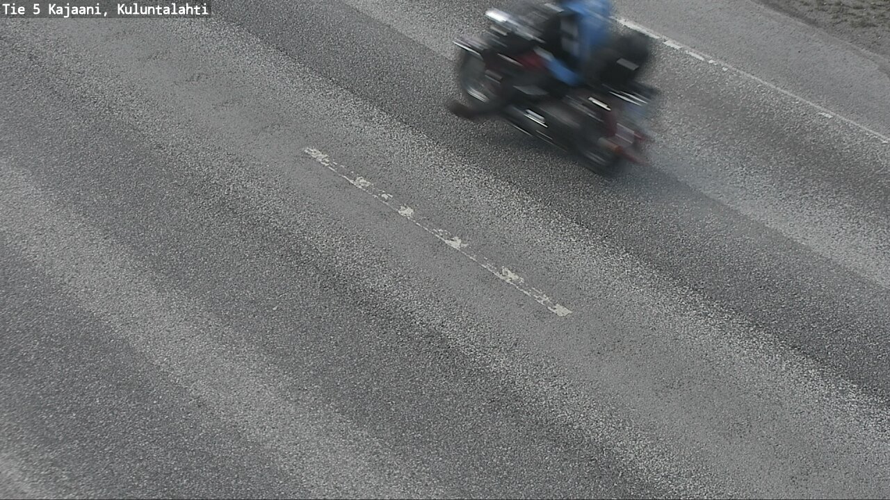 Weather Camera Image Väg 5 Kajaani, Kuluntalahti, Kajaani, Kainuu