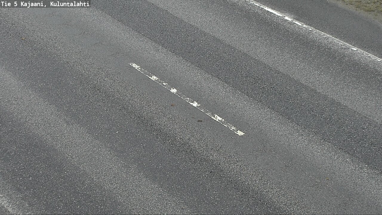 Weather Camera Image Väg 5 Kajaani, Kuluntalahti, Kajaani, Kainuu