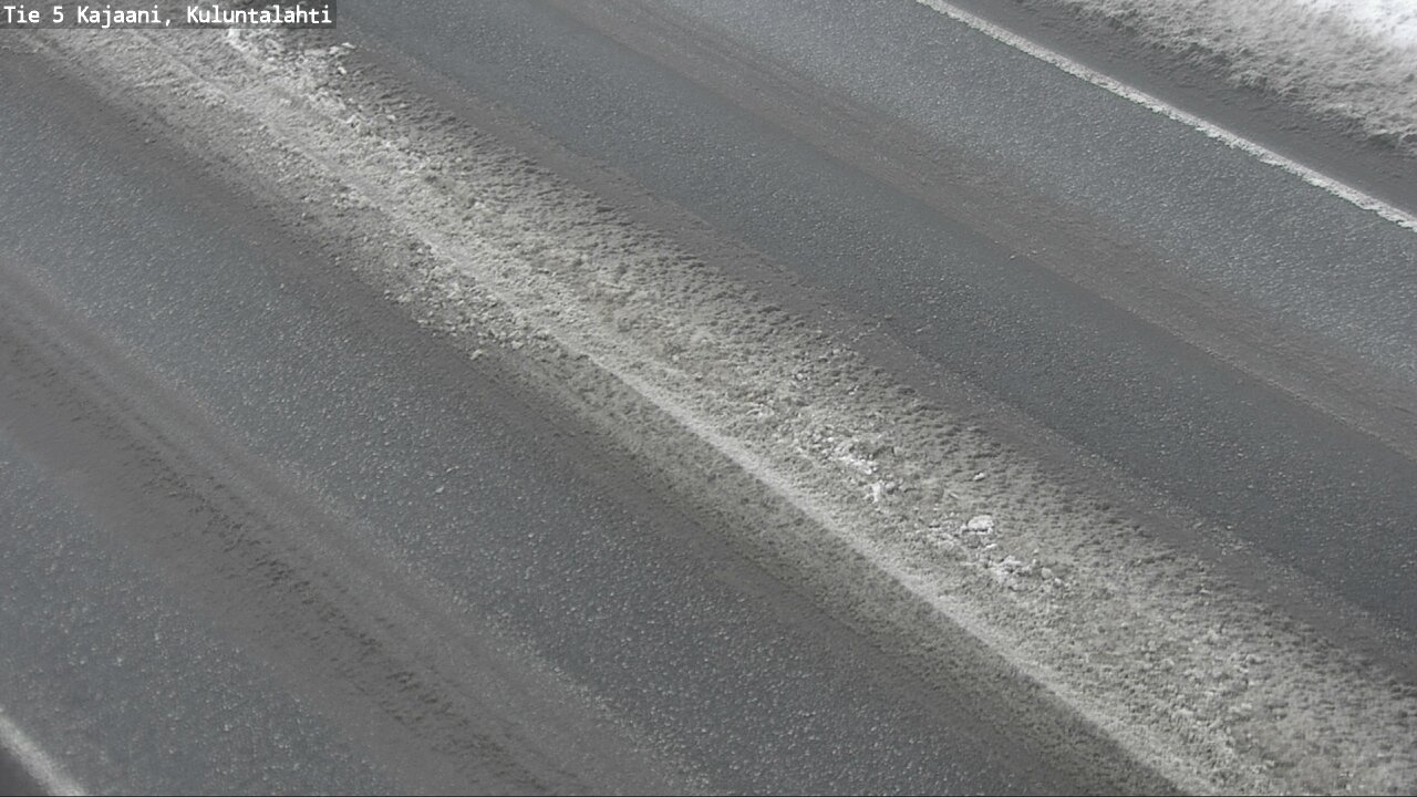 Weather Camera Image Väg 5 Kajaani, Kuluntalahti, Kajaani, Kainuu
