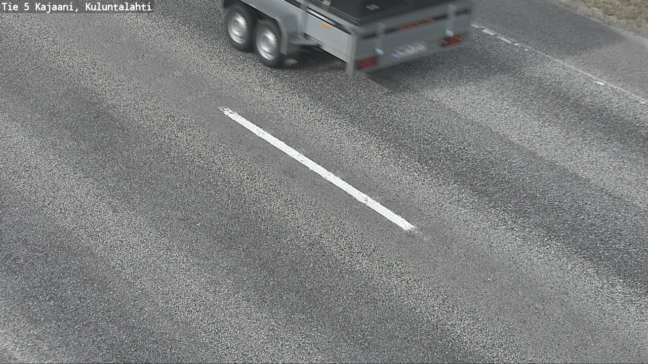 Weather Camera Image Väg 5 Kajaani, Kuluntalahti, Kajaani, Kainuu