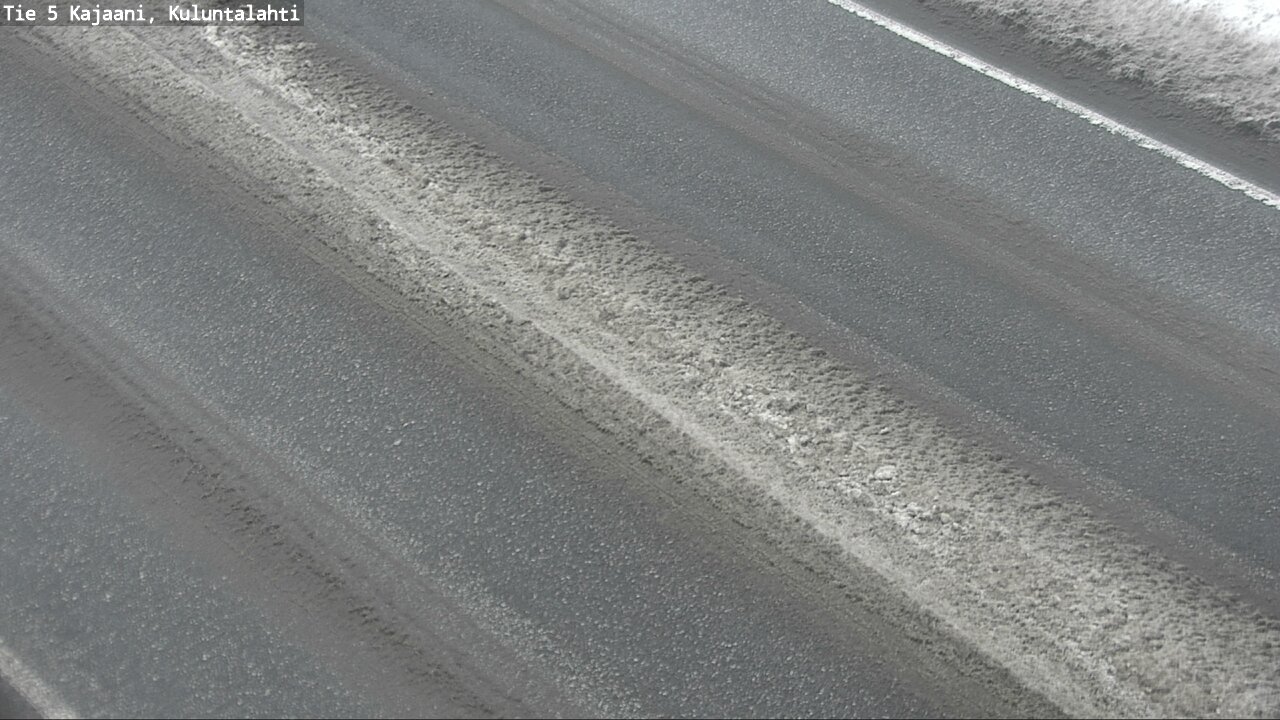 Weather Camera Image Väg 5 Kajaani, Kuluntalahti, Kajaani, Kainuu