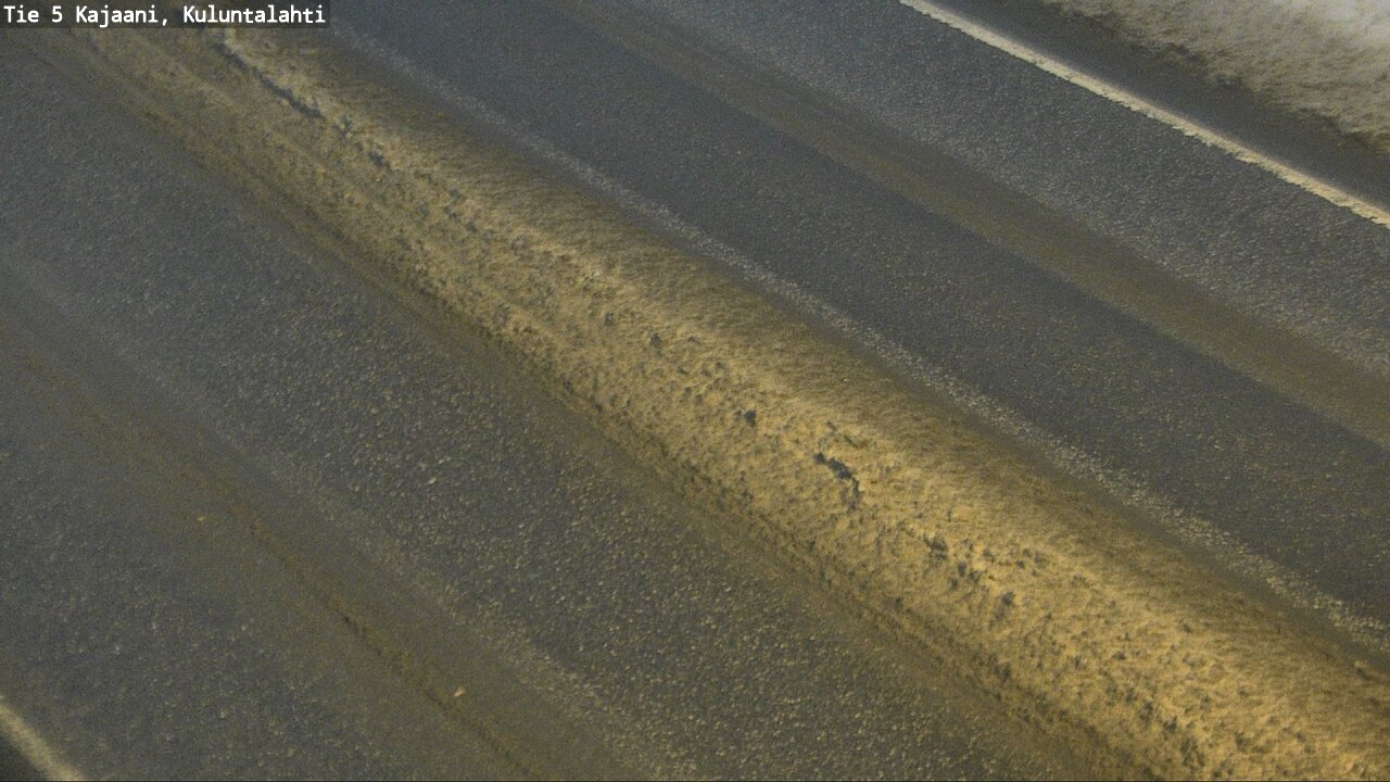 Weather Camera Image Road 5 Kajaani, Kuluntalahti, Kajaani, Kainuu