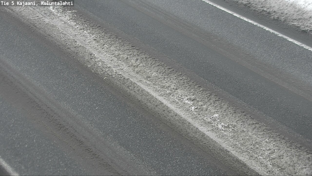 Weather Camera Image Väg 5 Kajaani, Kuluntalahti, Kajaani, Kainuu
