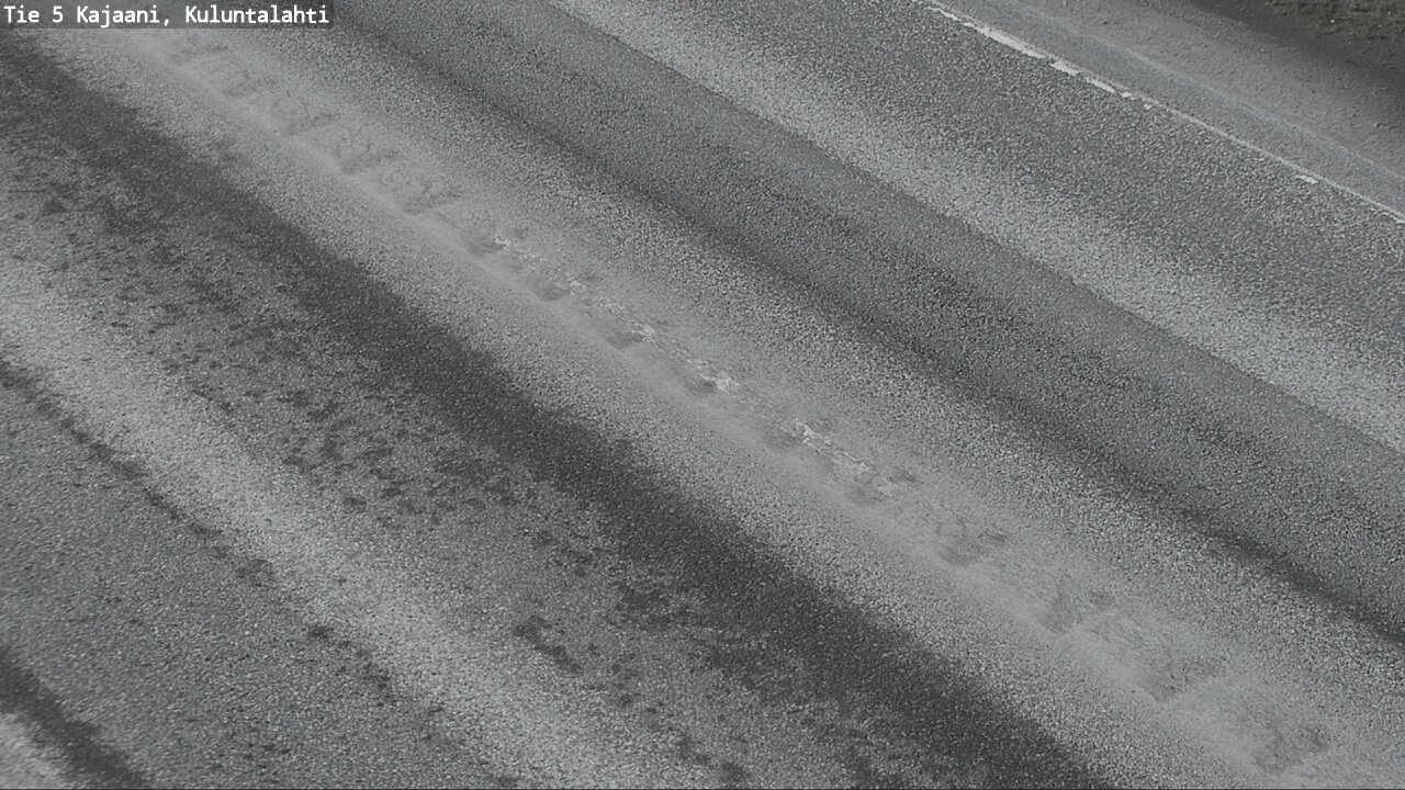 Weather Camera Image Väg 5 Kajaani, Kuluntalahti, Kajaani, Kainuu