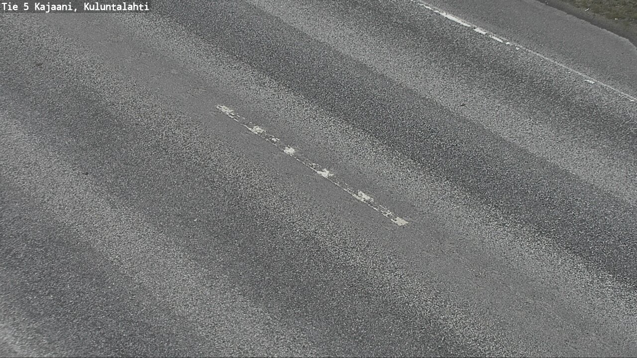 Weather Camera Image Road 5 Kajaani, Kuluntalahti, Kajaani, Kainuu