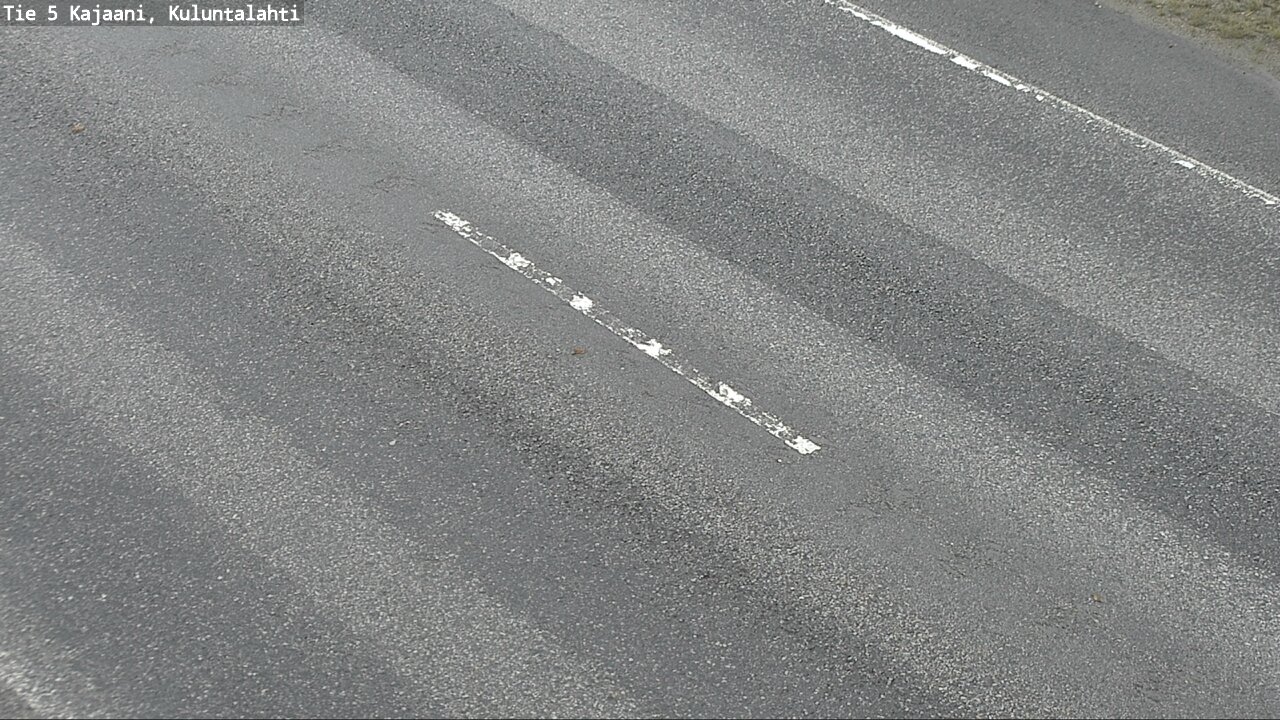 Weather Camera Image Väg 5 Kajaani, Kuluntalahti, Kajaani, Kainuu