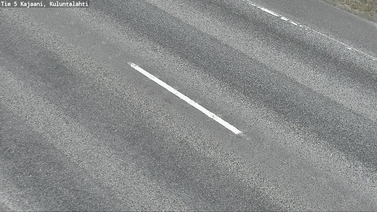 Weather Camera Image Väg 5 Kajaani, Kuluntalahti, Kajaani, Kainuu