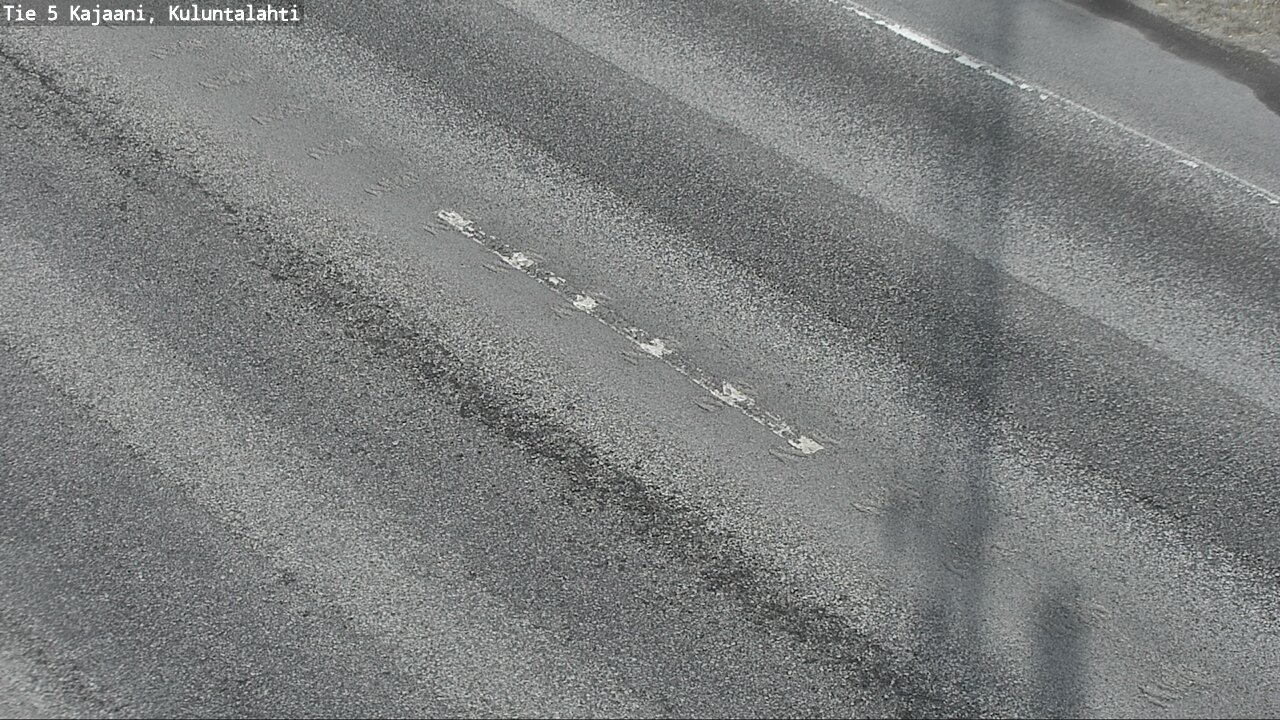 Weather Camera Image Väg 5 Kajaani, Kuluntalahti, Kajaani, Kainuu
