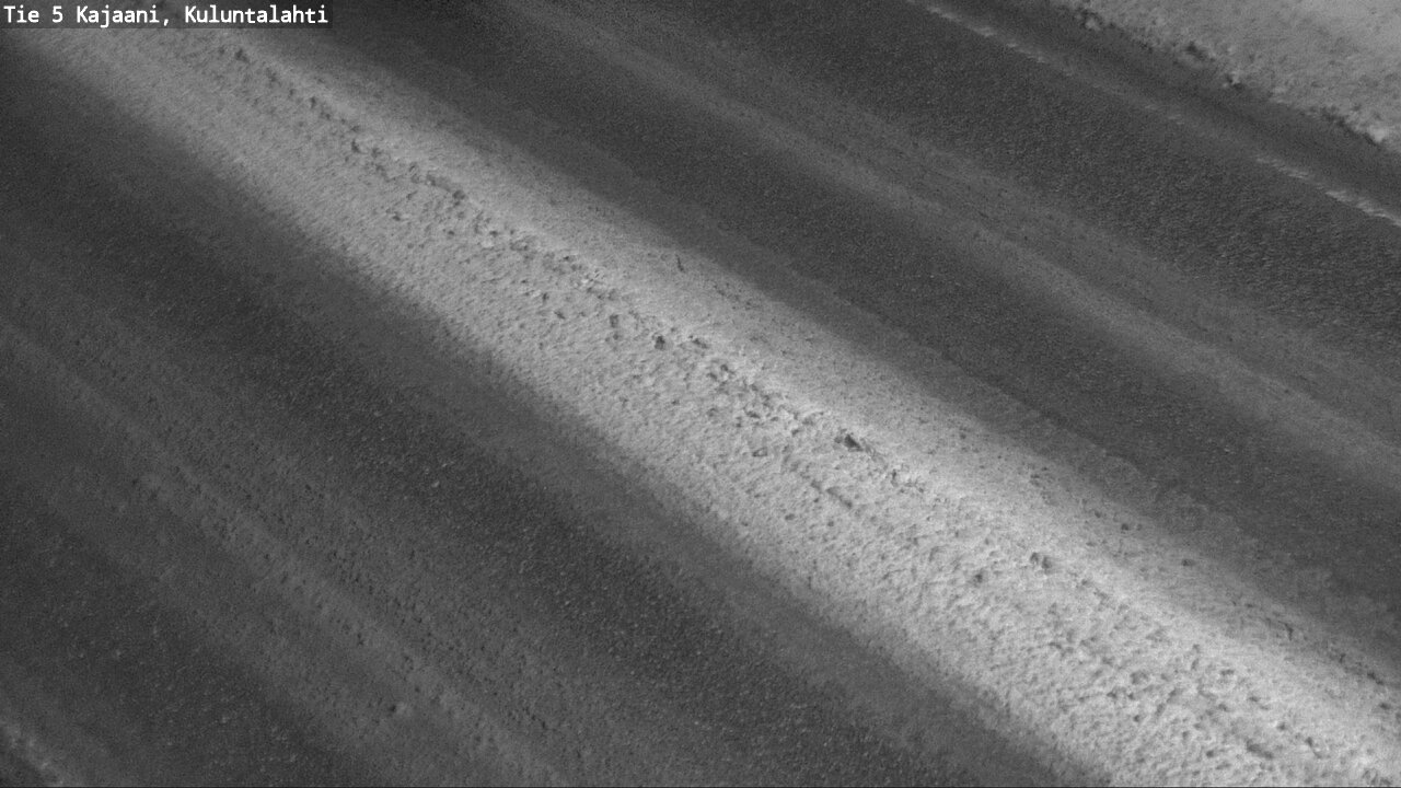 Weather Camera Image Väg 5 Kajaani, Kuluntalahti, Kajaani, Kainuu