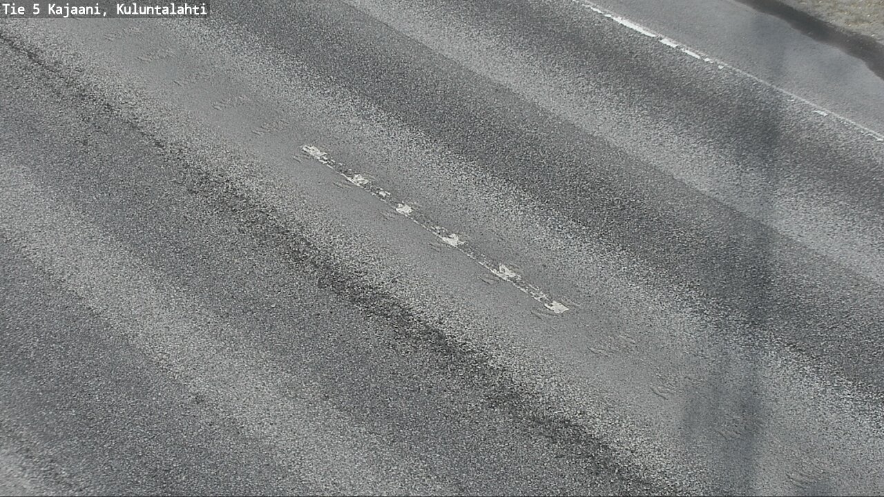Weather Camera Image Väg 5 Kajaani, Kuluntalahti, Kajaani, Kainuu