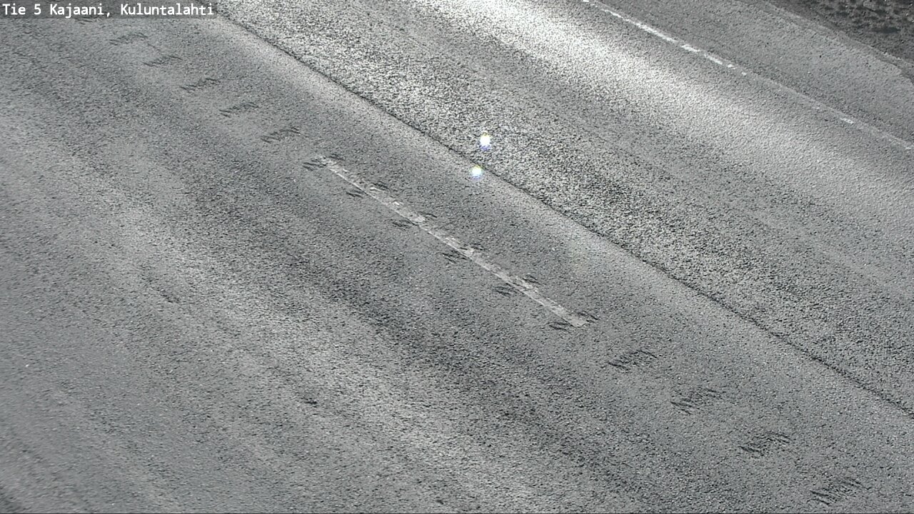 Weather Camera Image Väg 5 Kajaani, Kuluntalahti, Kajaani, Kainuu