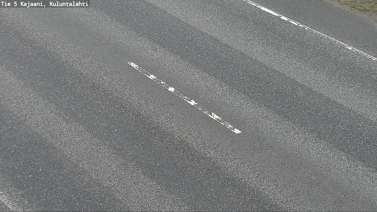 Weather Camera Image Väg 5 Kajaani, Kuluntalahti, Kajaani, Kainuu