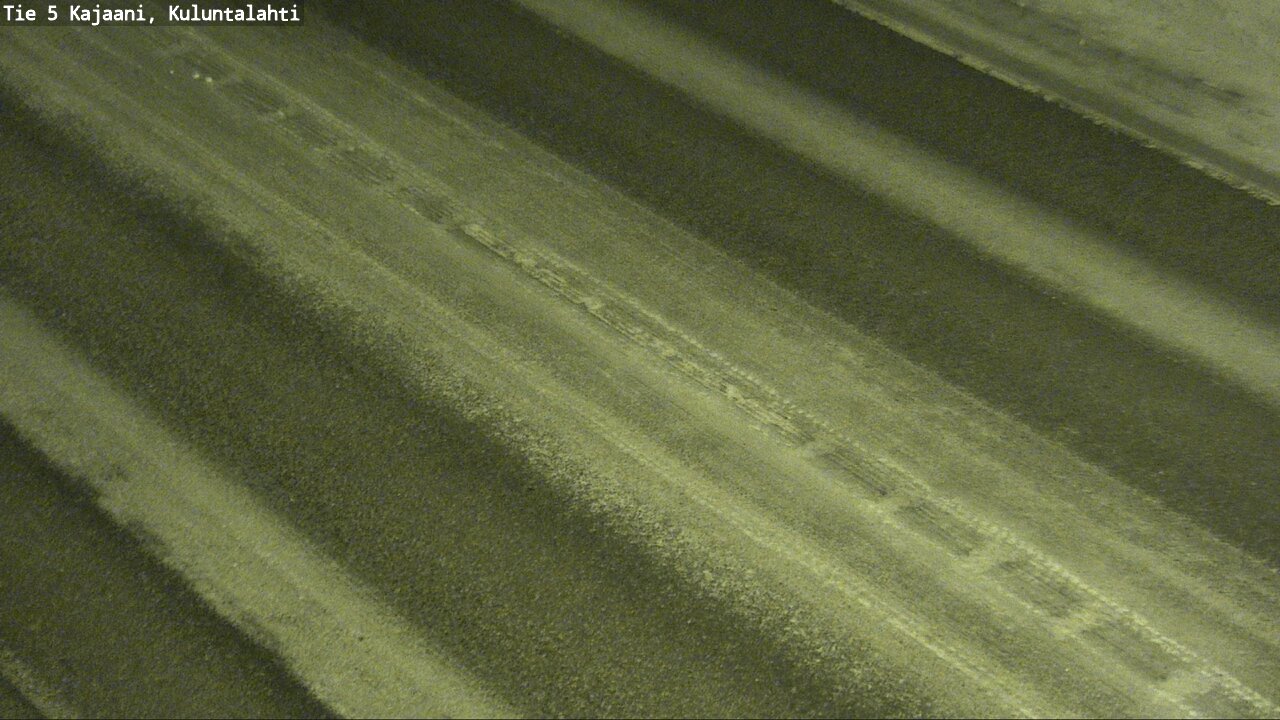 Weather Camera Image Väg 5 Kajaani, Kuluntalahti, Kajaani, Kainuu
