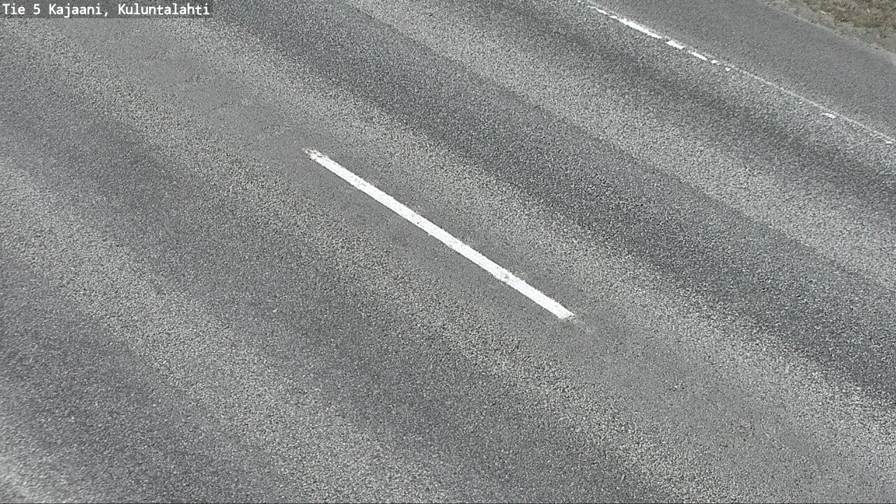 Weather Camera Image Väg 5 Kajaani, Kuluntalahti, Kajaani, Kainuu