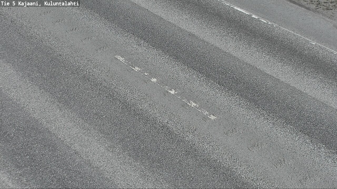 Weather Camera Image Väg 5 Kajaani, Kuluntalahti, Kajaani, Kainuu