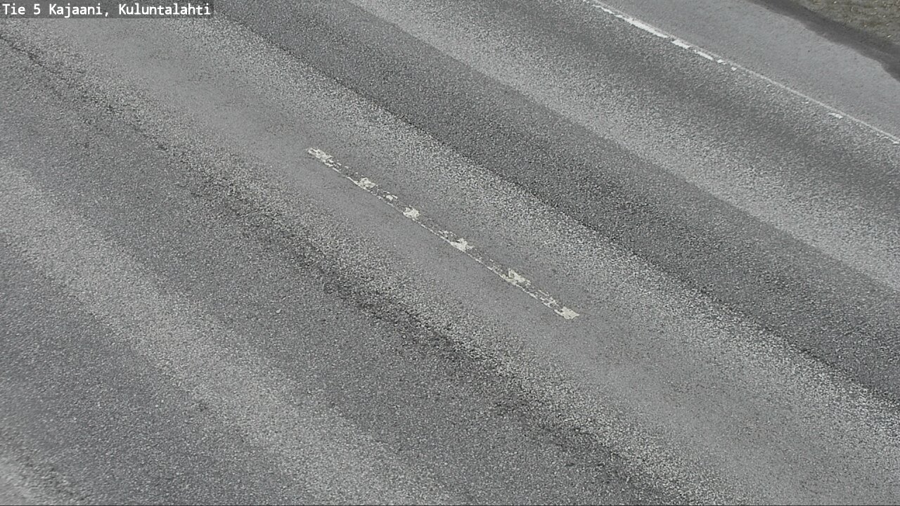 Weather Camera Image Väg 5 Kajaani, Kuluntalahti, Kajaani, Kainuu