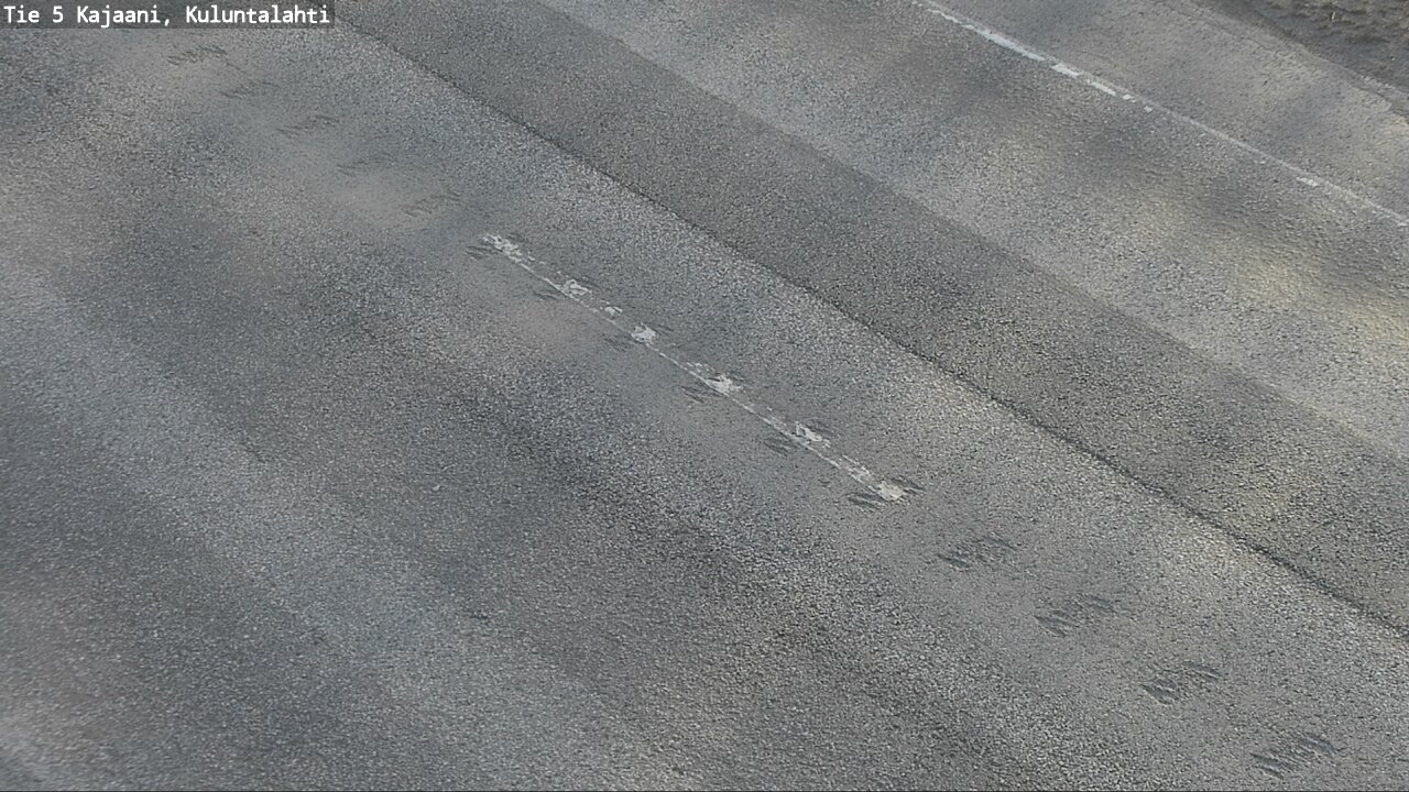 Weather Camera Image Väg 5 Kajaani, Kuluntalahti, Kajaani, Kainuu