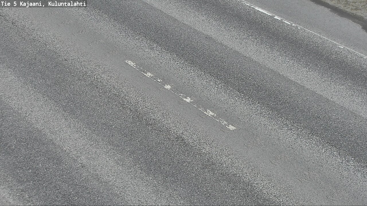 Weather Camera Image Väg 5 Kajaani, Kuluntalahti, Kajaani, Kainuu