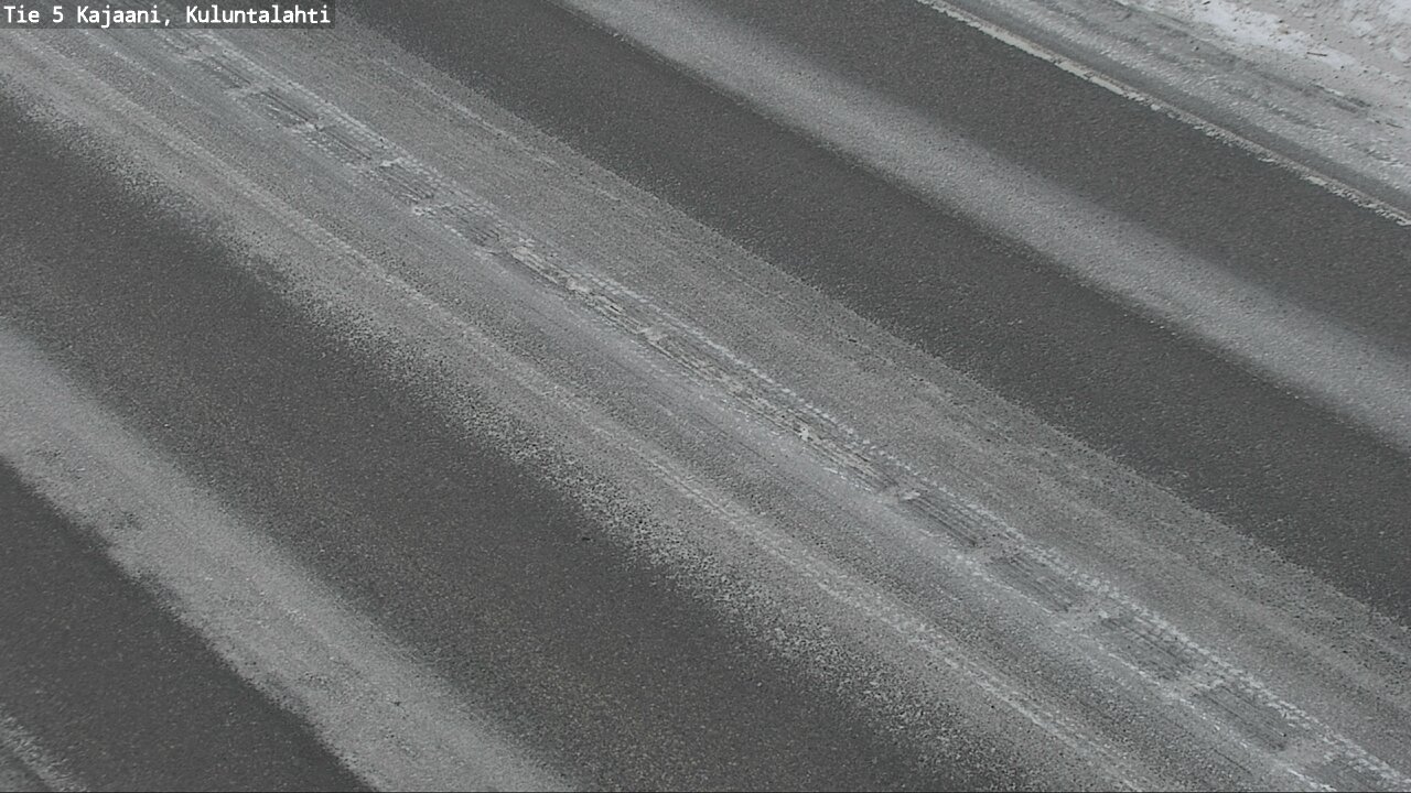 Weather Camera Image Väg 5 Kajaani, Kuluntalahti, Kajaani, Kainuu