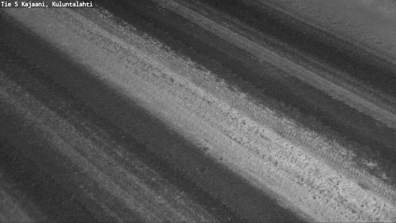Weather Camera Image Väg 5 Kajaani, Kuluntalahti, Kajaani, Kainuu