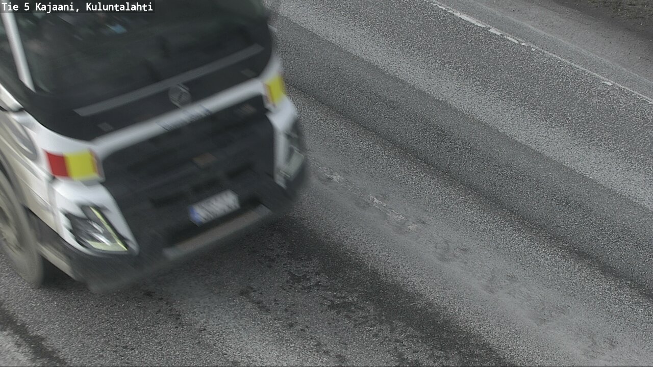 Weather Camera Image Road 5 Kajaani, Kuluntalahti, Kajaani, Kainuu