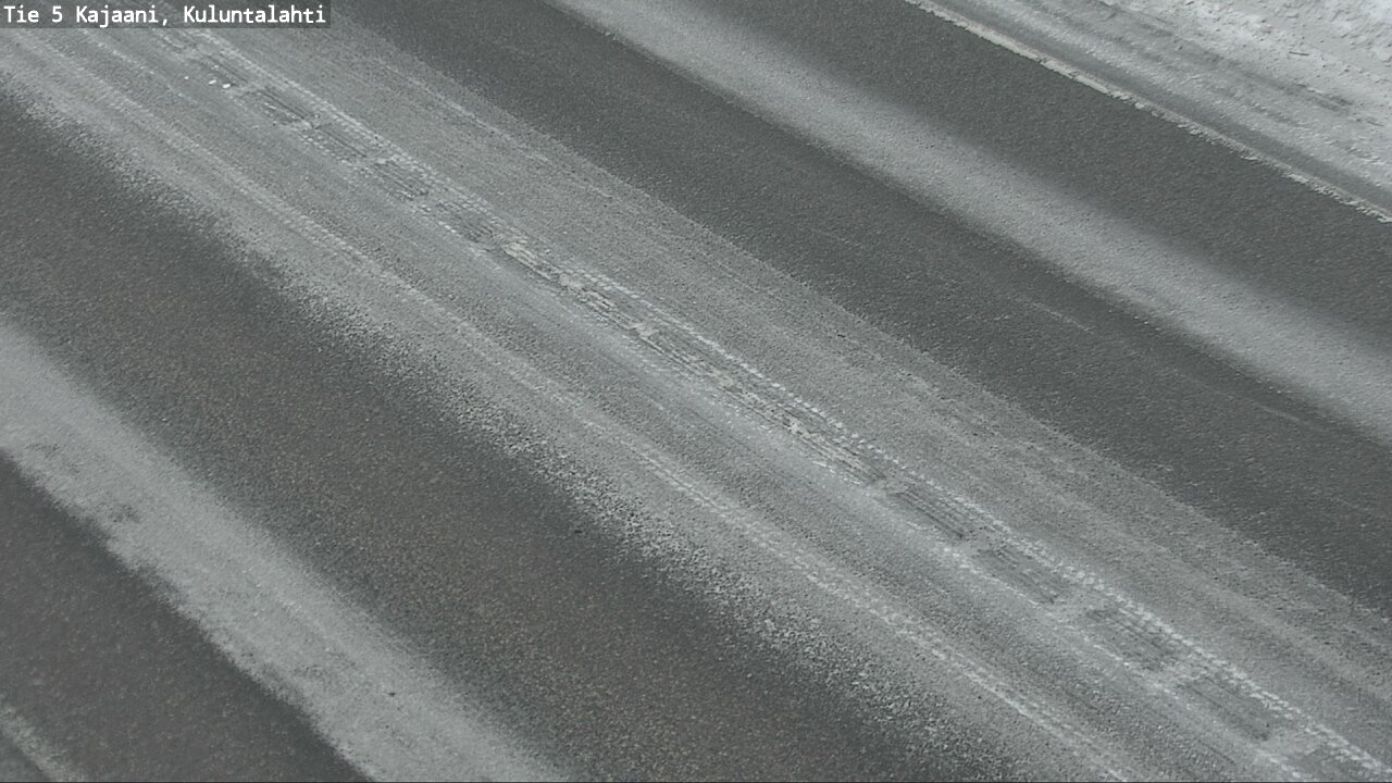 Weather Camera Image Väg 5 Kajaani, Kuluntalahti, Kajaani, Kainuu