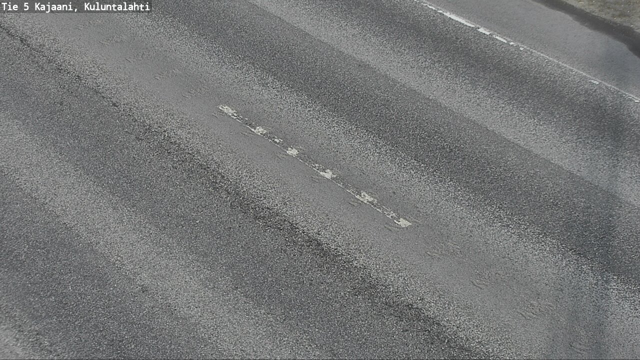 Weather Camera Image Väg 5 Kajaani, Kuluntalahti, Kajaani, Kainuu