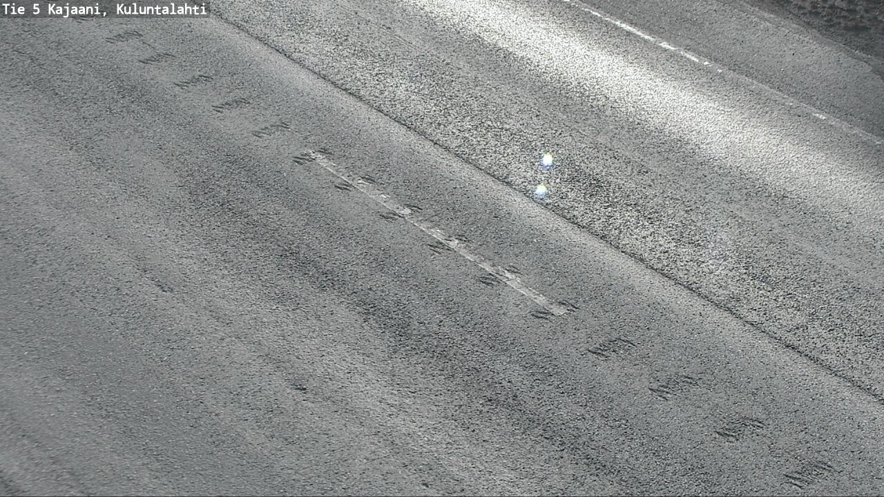 Weather Camera Image Väg 5 Kajaani, Kuluntalahti, Kajaani, Kainuu