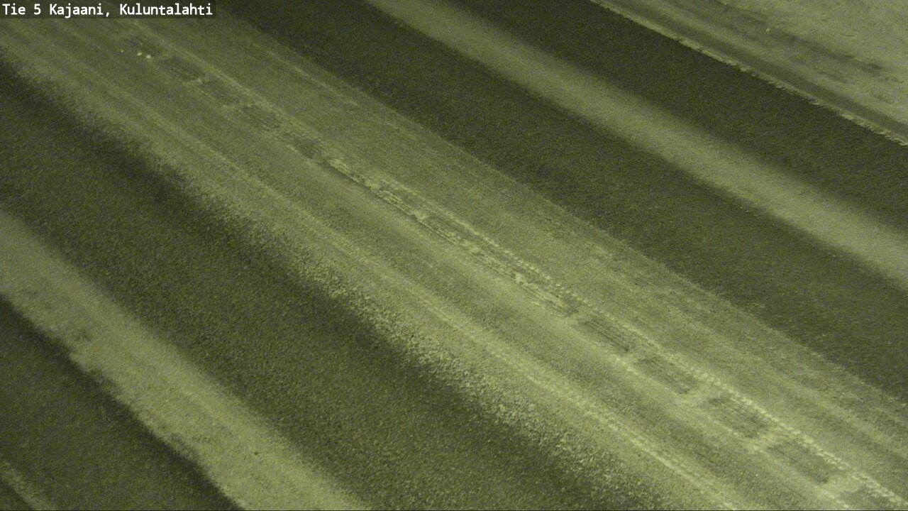 Weather Camera Image Väg 5 Kajaani, Kuluntalahti, Kajaani, Kainuu