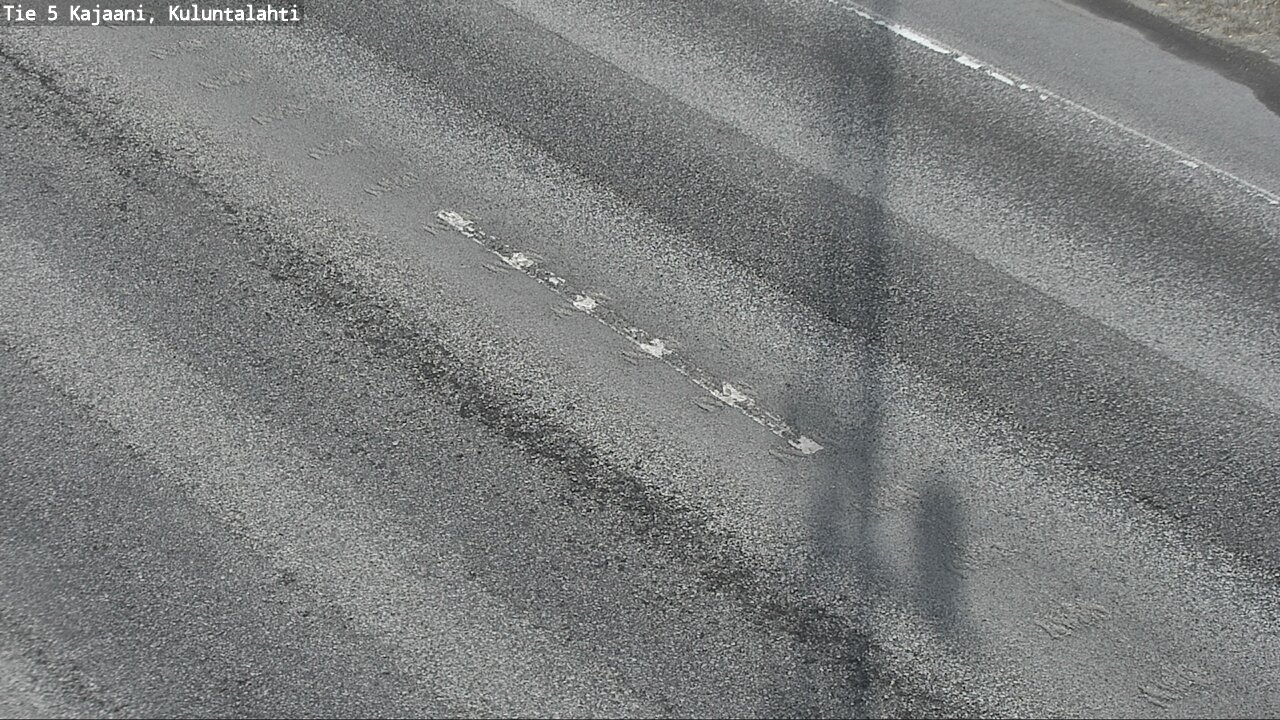 Weather Camera Image Väg 5 Kajaani, Kuluntalahti, Kajaani, Kainuu