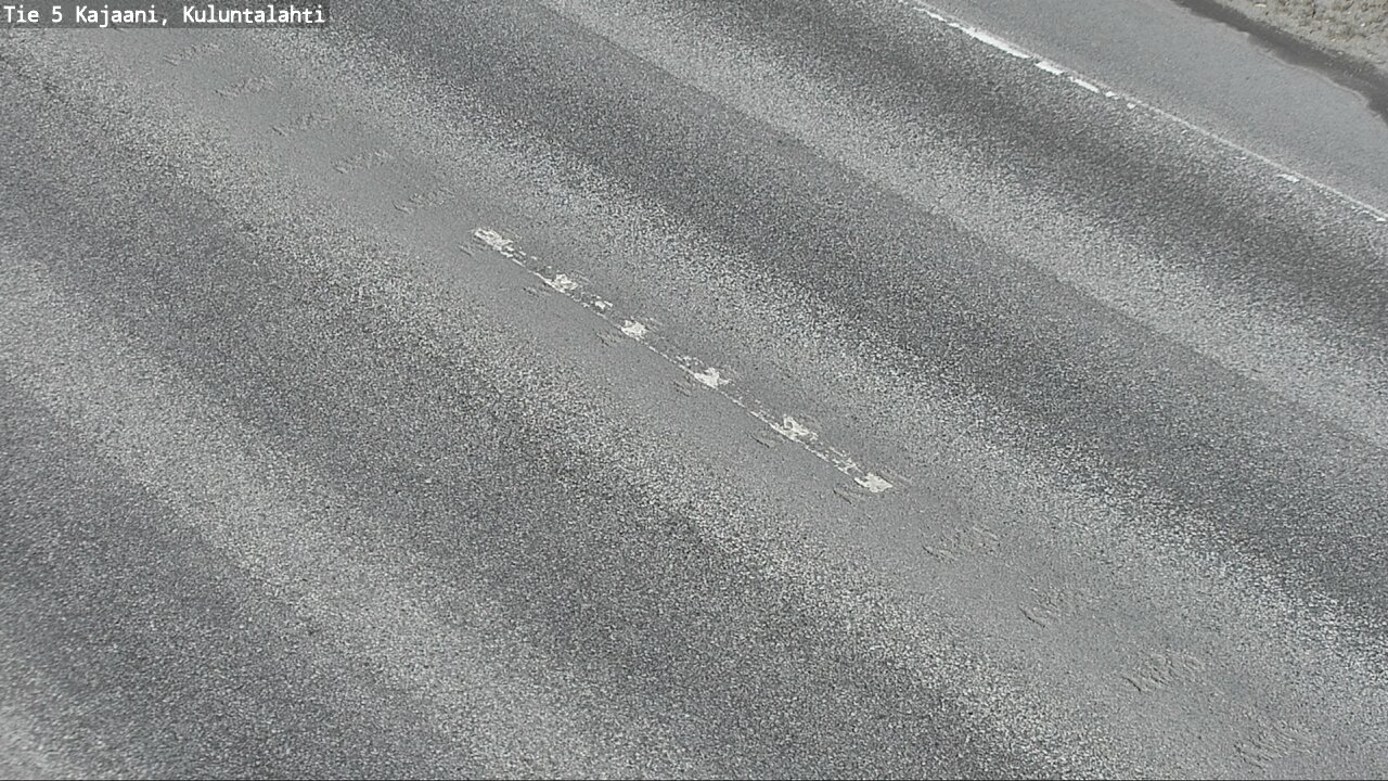 Weather Camera Image Väg 5 Kajaani, Kuluntalahti, Kajaani, Kainuu