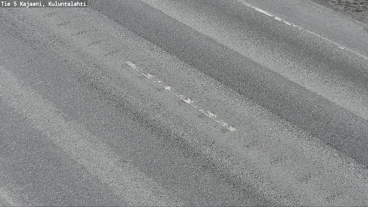 Weather Camera Image Väg 5 Kajaani, Kuluntalahti, Kajaani, Kainuu