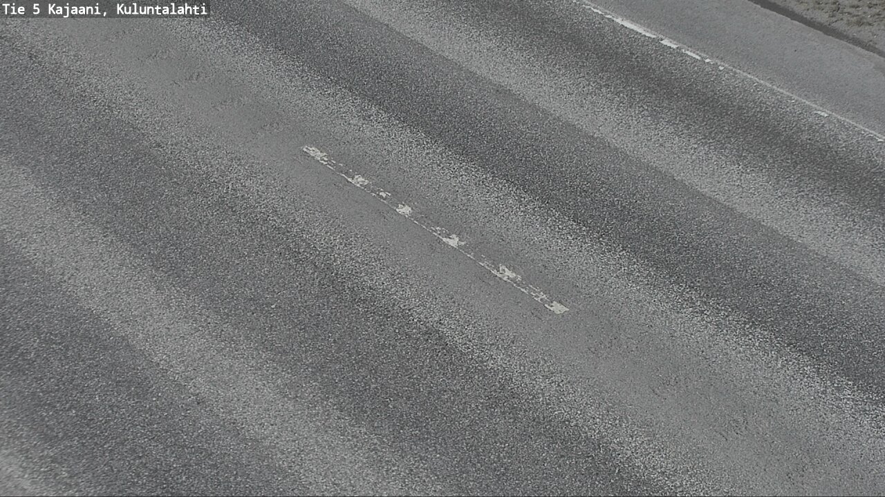 Weather Camera Image Väg 5 Kajaani, Kuluntalahti, Kajaani, Kainuu