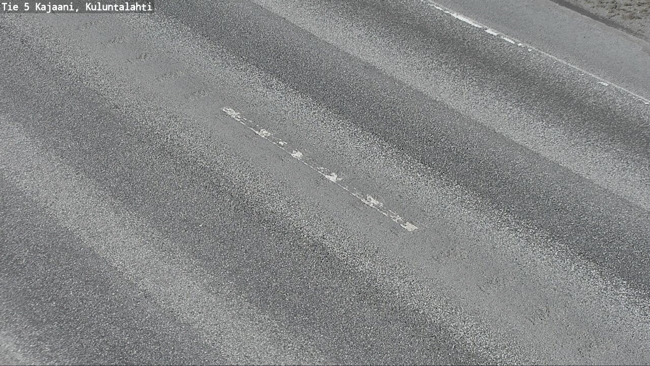 Weather Camera Image Väg 5 Kajaani, Kuluntalahti, Kajaani, Kainuu