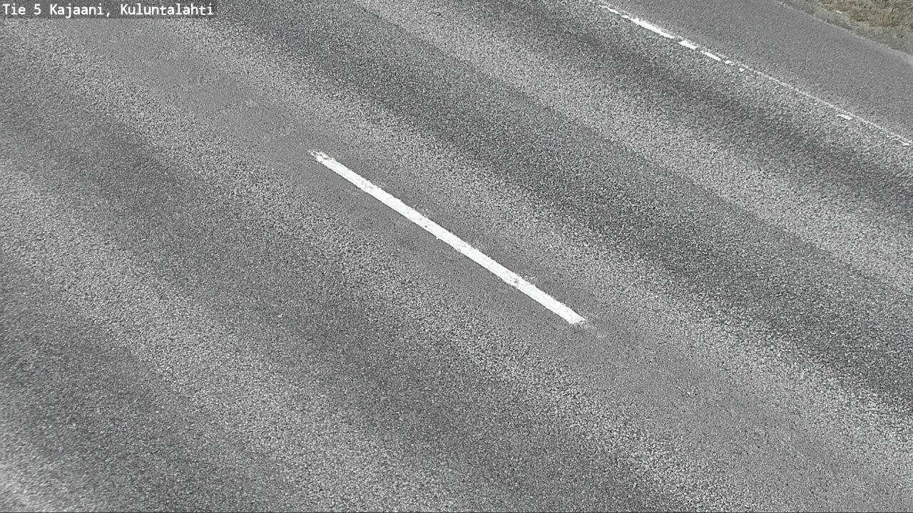 Weather Camera Image Väg 5 Kajaani, Kuluntalahti, Kajaani, Kainuu
