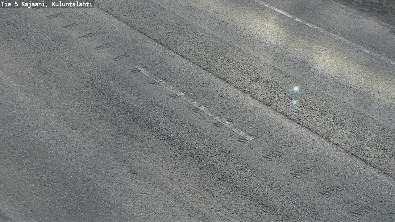 Weather Camera Image Väg 5 Kajaani, Kuluntalahti, Kajaani, Kainuu