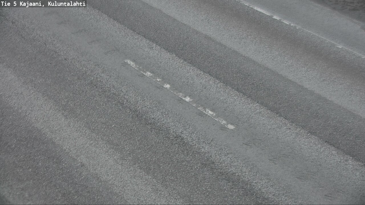 Weather Camera Image Väg 5 Kajaani, Kuluntalahti, Kajaani, Kainuu