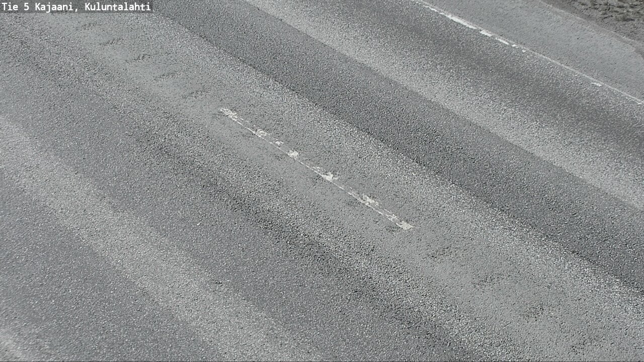 Weather Camera Image Väg 5 Kajaani, Kuluntalahti, Kajaani, Kainuu