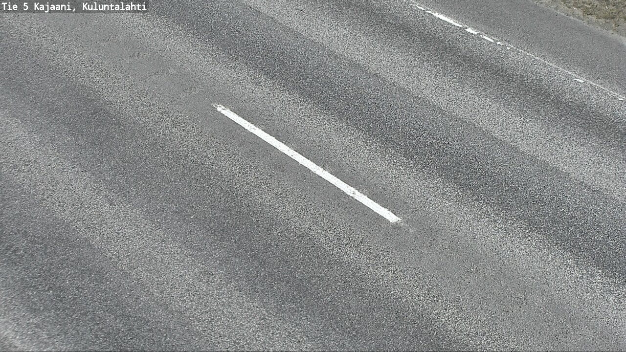 Weather Camera Image Väg 5 Kajaani, Kuluntalahti, Kajaani, Kainuu