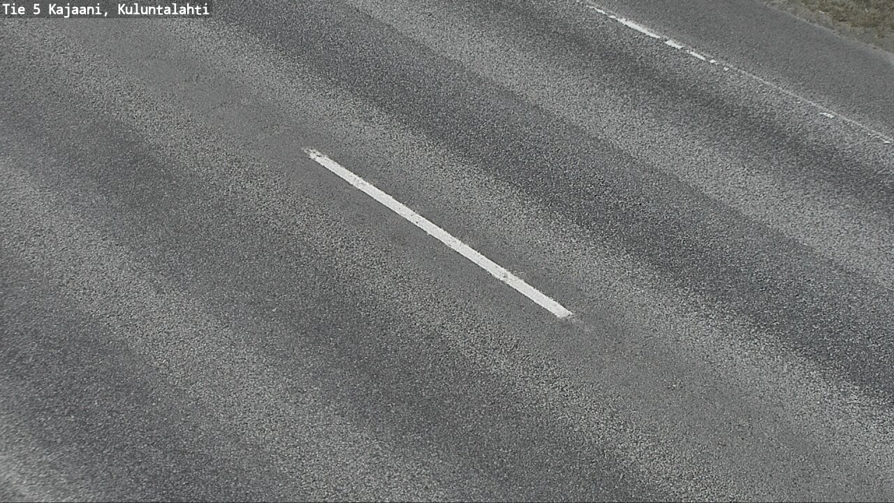 Weather Camera Image Väg 5 Kajaani, Kuluntalahti, Kajaani, Kainuu