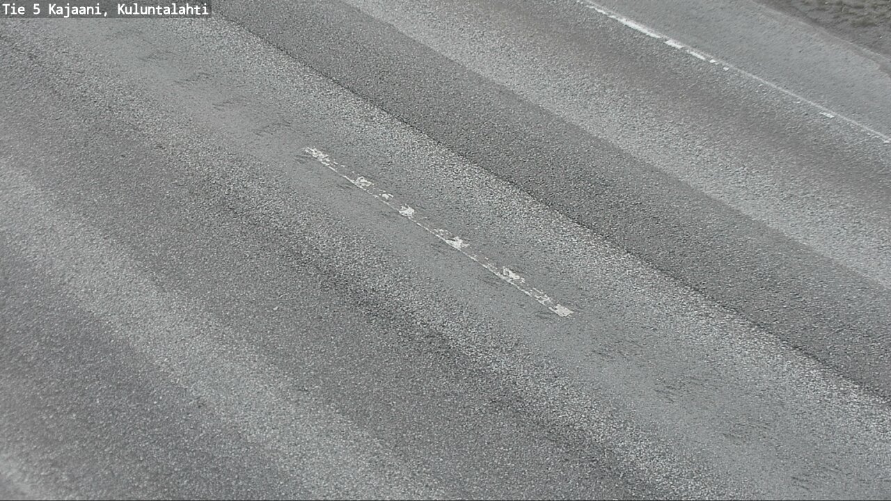 Weather Camera Image Väg 5 Kajaani, Kuluntalahti, Kajaani, Kainuu