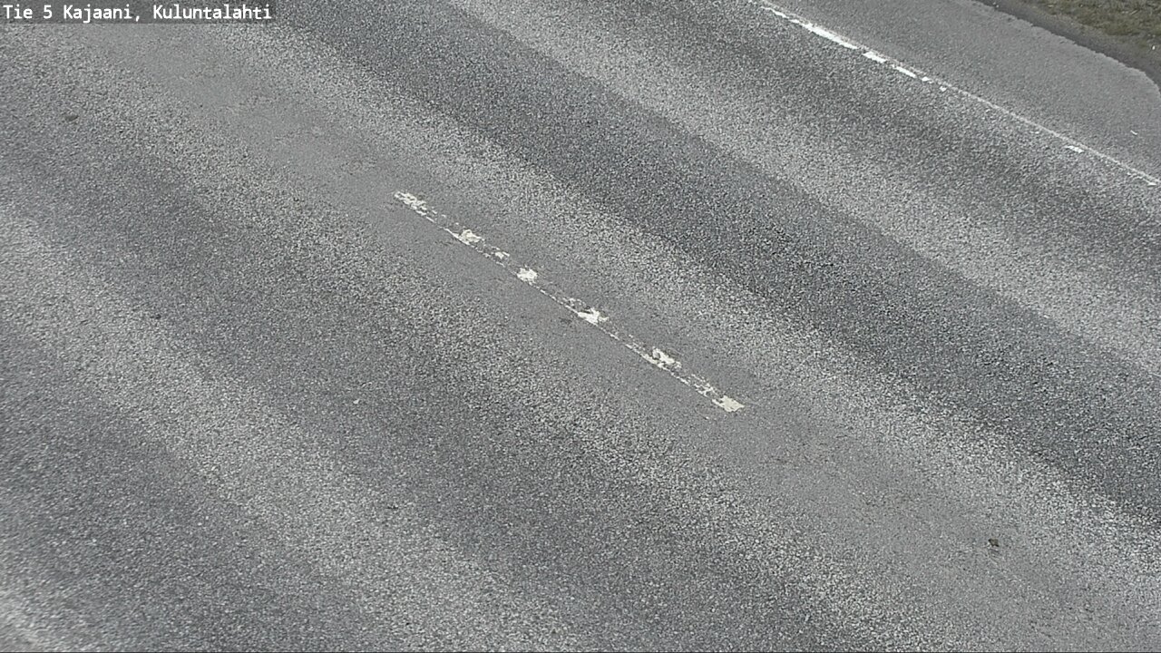 Weather Camera Image Väg 5 Kajaani, Kuluntalahti, Kajaani, Kainuu