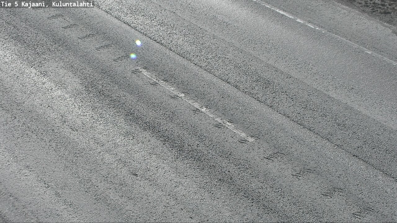 Weather Camera Image Väg 5 Kajaani, Kuluntalahti, Kajaani, Kainuu