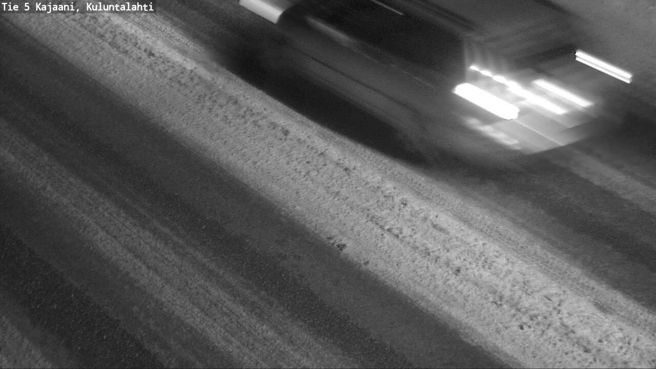 Weather Camera Image Väg 5 Kajaani, Kuluntalahti, Kajaani, Kainuu