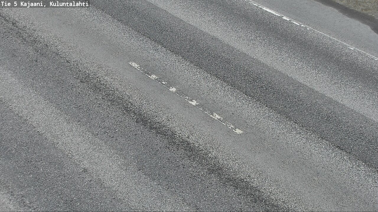 Weather Camera Image Väg 5 Kajaani, Kuluntalahti, Kajaani, Kainuu