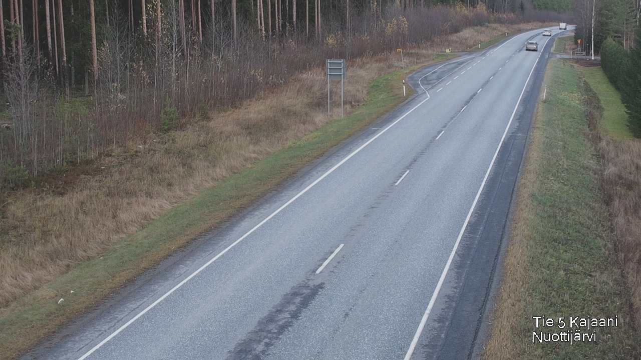 Kelikamerat Kuva Tie 5 Kajaani, Nuottijärvi, Kajaani, Kainuu