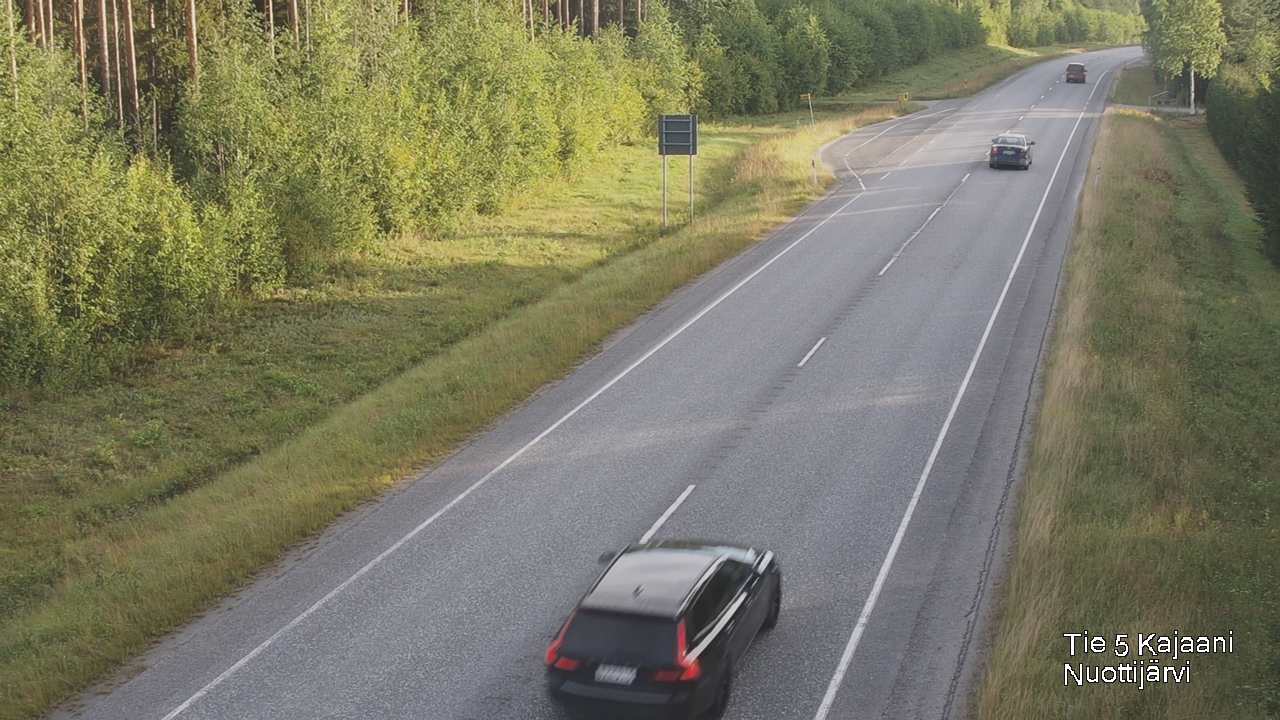 Kelikamerat Kuva Tie 5 Kajaani, Nuottijärvi, Kajaani, Kainuu